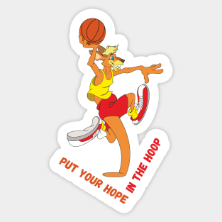 Basketball Sticker